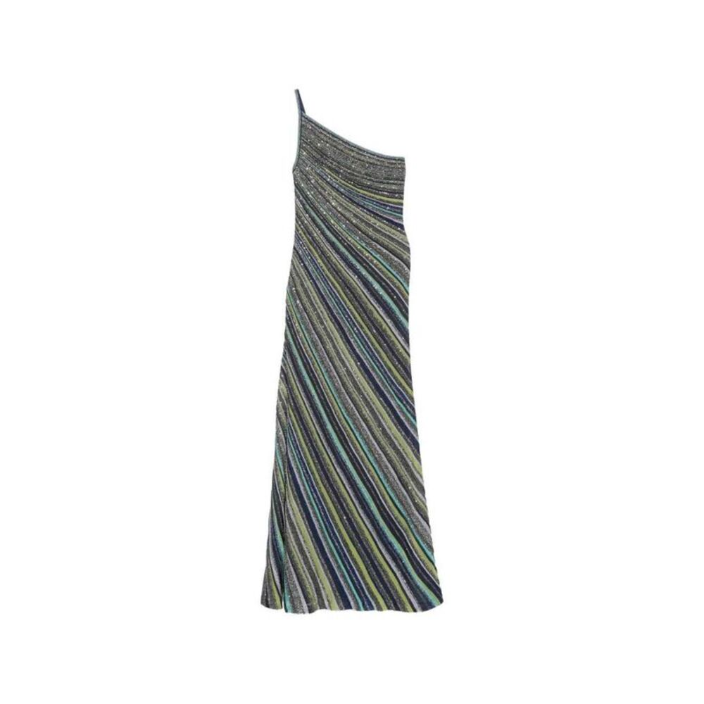 Missoni Women Sequin One-Shoulder Maxi Dress